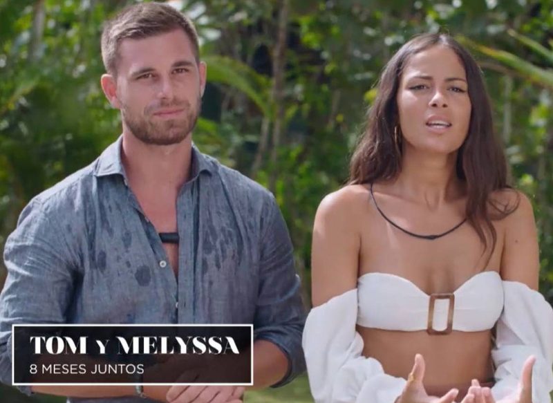 TOM BRUSSE Y MELYSSA PINTO SE REENCUENTRAN EN SUPERVIVIENTES 2021