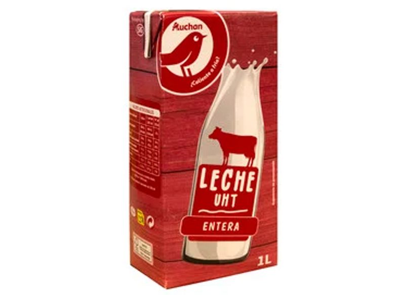 LA OCU NO RECOMIENDA LA LECHE AUCHAN