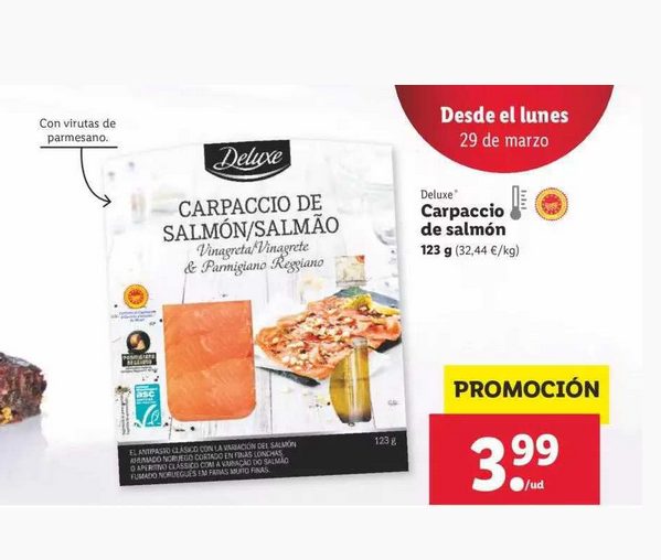 salmón lidl