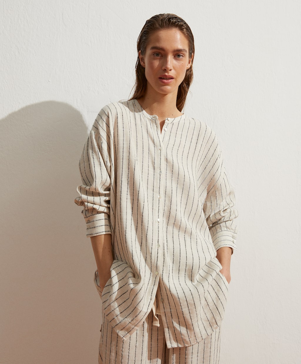 camisa rustica oysho