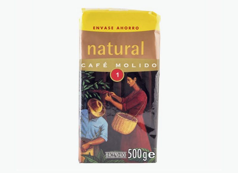CAFÉ MOLIDO NATURAL DE MERCADONA