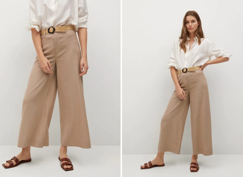 PANTALÓN LINO CINTURÓN