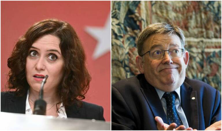 La mano izquierda de Ayuso o el puño de hierro de Puig: al coronavirus no le importa que te vayas de cañas 1 Moncloa ayuso puig vp NoticiaAmpliada 1 Moncloa