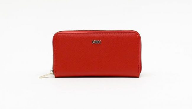 monedero grande rojo misako