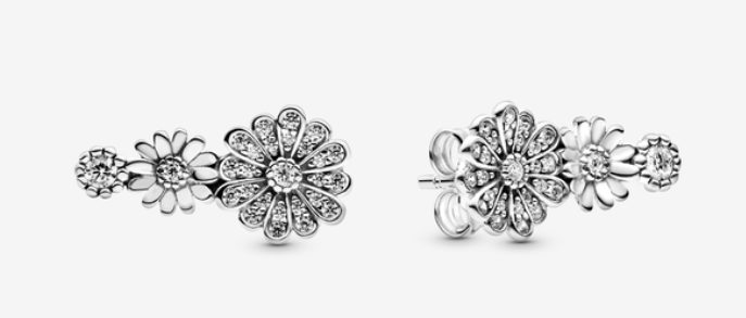 pendientes margarita pandora