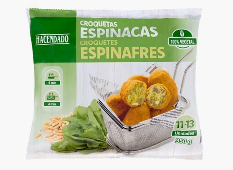 CROQUETAS DE ESPINACAS DE MERCADONA