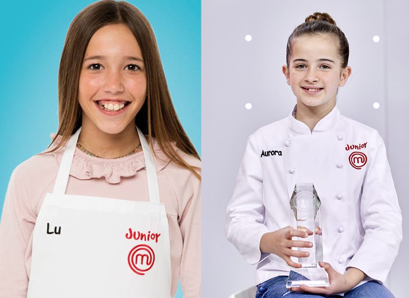 LUCÍA PÉREZ Y AURORA RUIZ, LAS DOS ÚLTIMAS GANADORAS DE MASTERCHEF JUNIOR