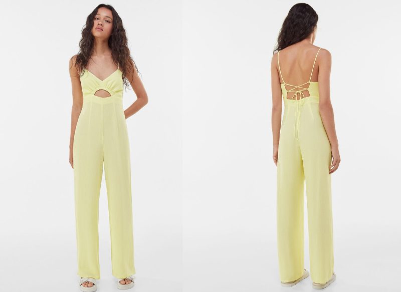 MONO LARGO CUT OUT DE BERSHKA