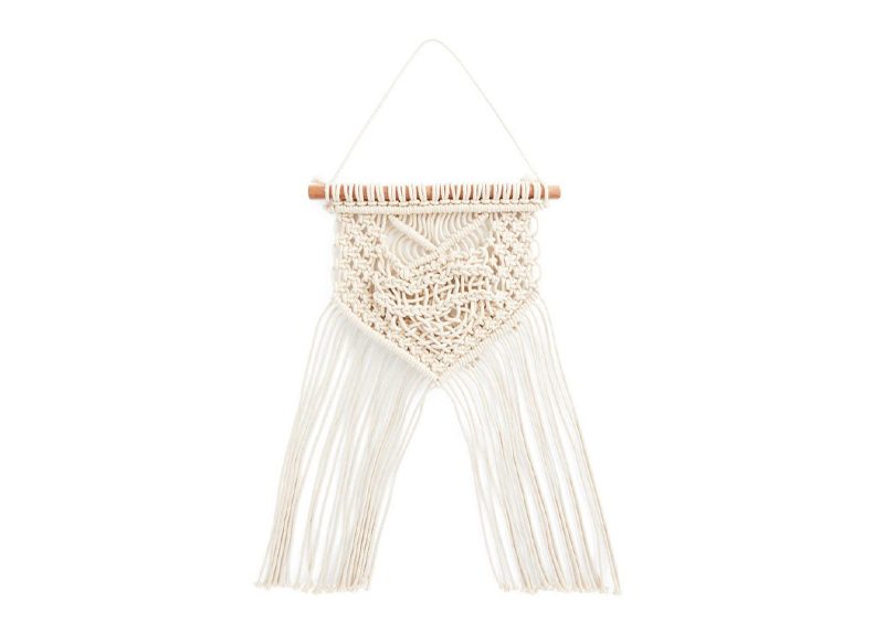 COLGANTE DE PARED PEQUEÑO DE MACRAMÉ