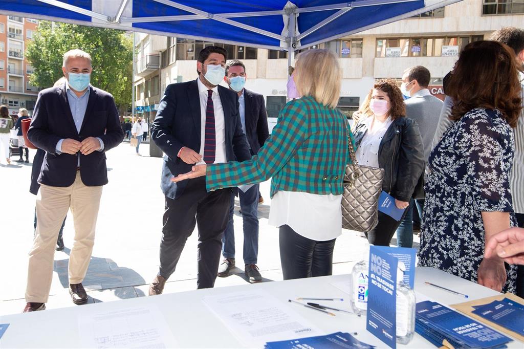 PP Murcia inicia una recogida de firmas para defender el trasvase