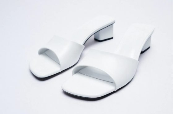 sandalia blanca