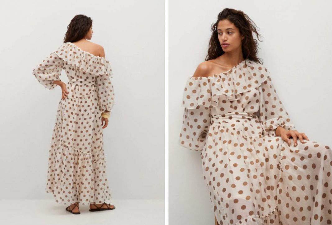vestido lunares
