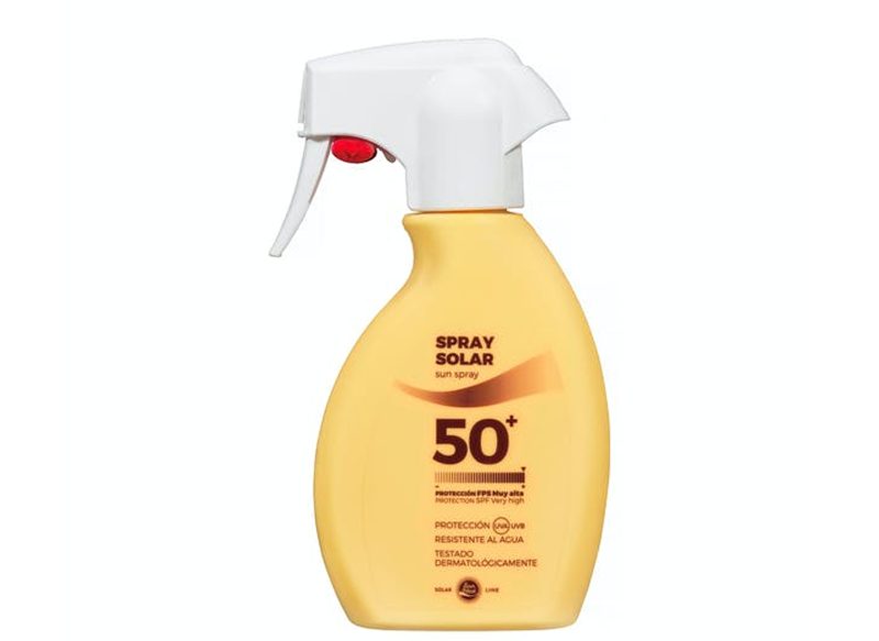 SPRAY SOLAR SUN MED 50+ DE MERCADONA