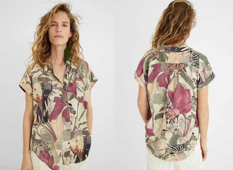 CAMISA TENCEL SAFARI