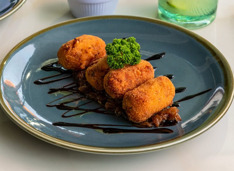 CROQUETAS DE POLLO SIN BECHAMEL