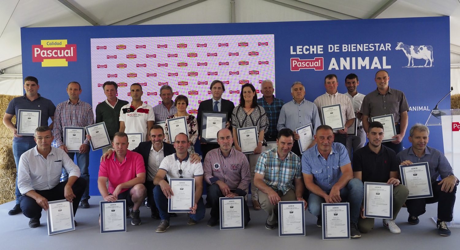 La singular relación de Calidad Pascual con el sello de Bienestar Animal de sus granjas 1 Moncloa Tomas Pascual Ganaderos certificado bienestar animal