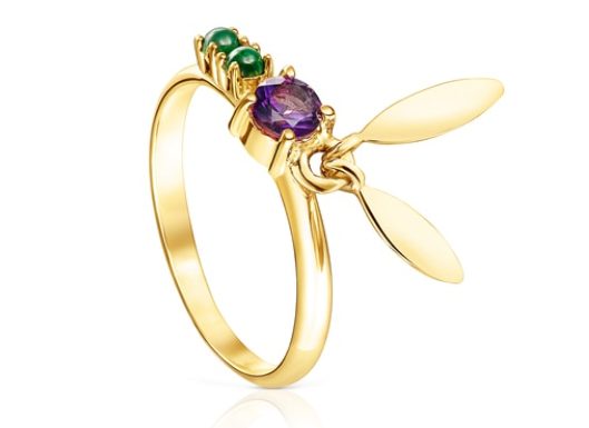 anillo hoja