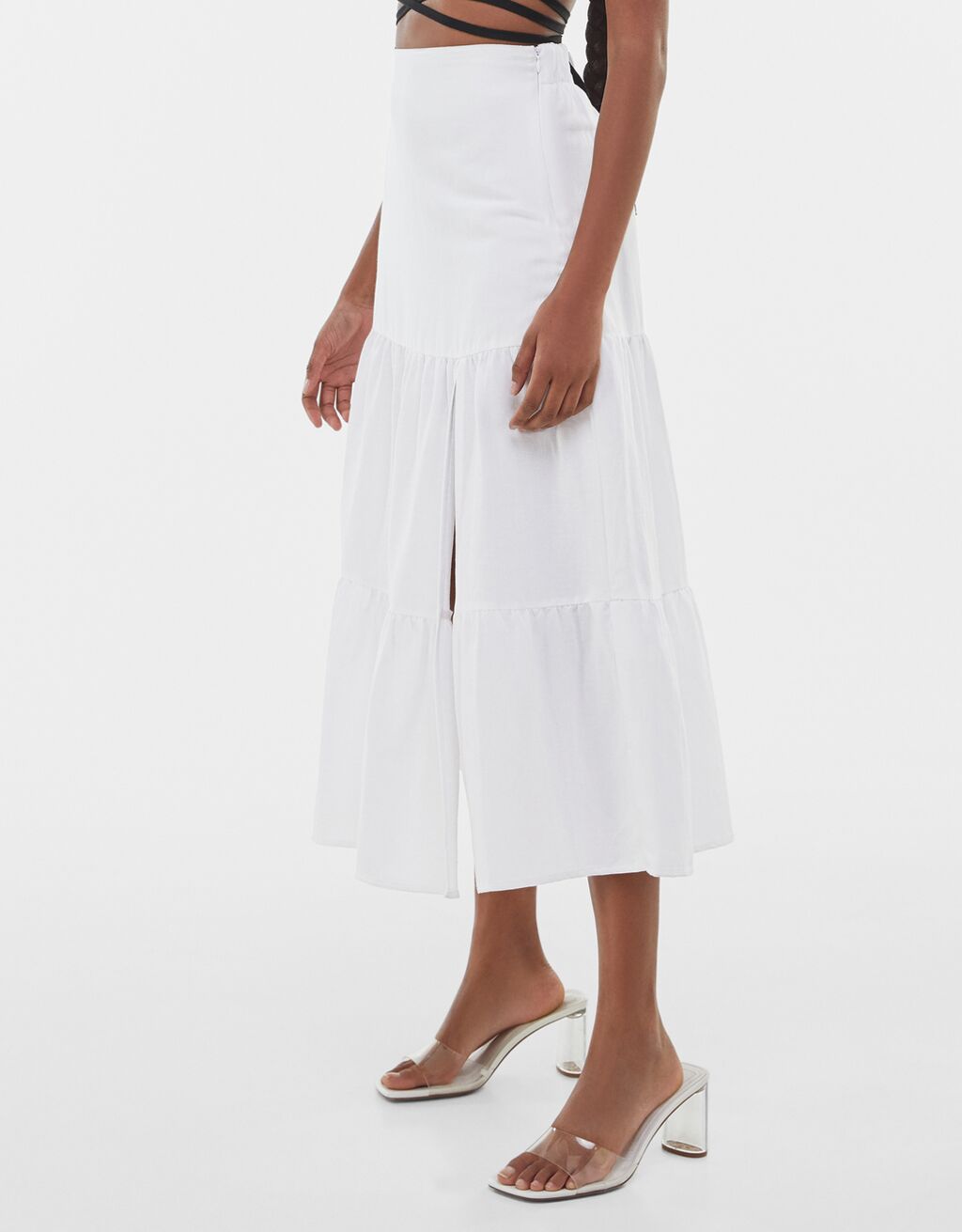 falda campesina bershka