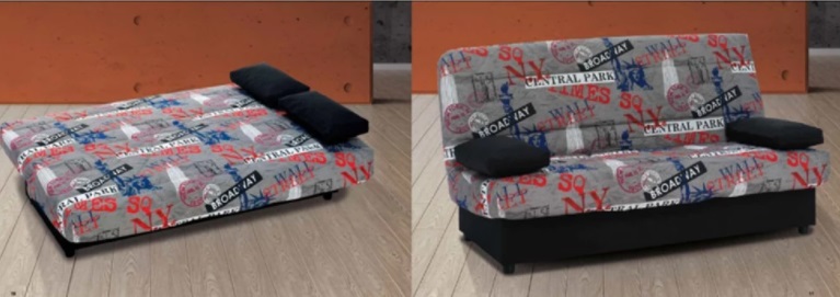 sofá cama clic clac