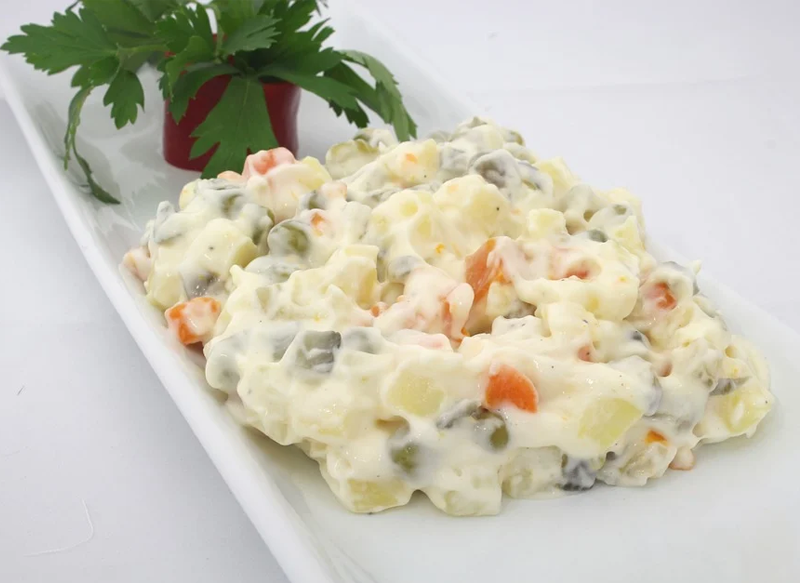 ENSALADA OLIVIER ACTUALMENTE