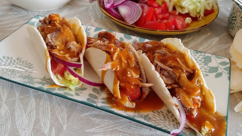Tacos de costillas de cerdo al estilo de Dabiz Munoz Moncloa