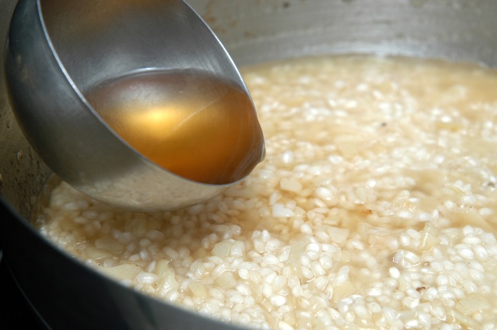 caldo risotto