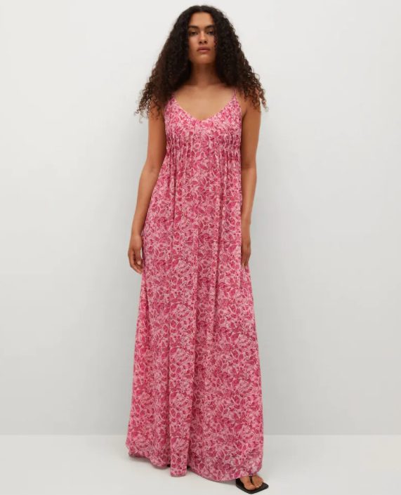 maxi vestido mango