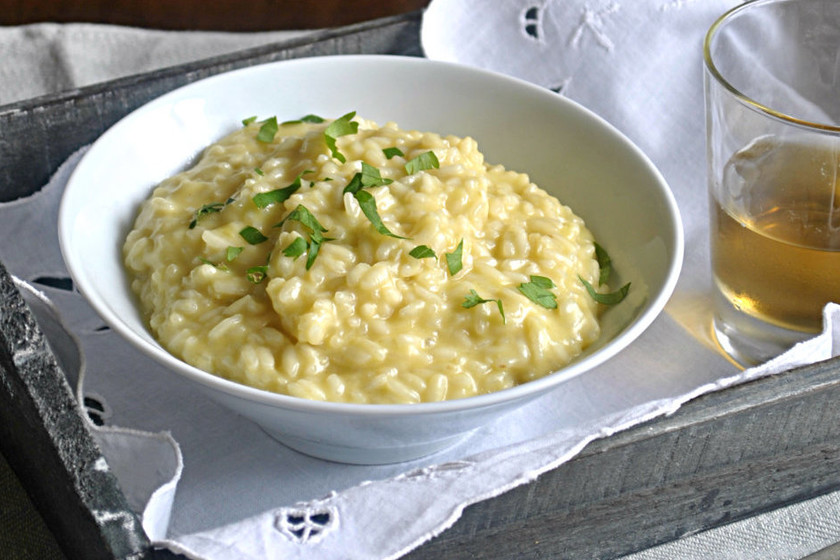 queso matequilla risotto