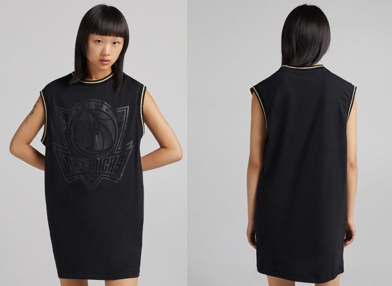 VESTIDO NBA + BERSHKA
