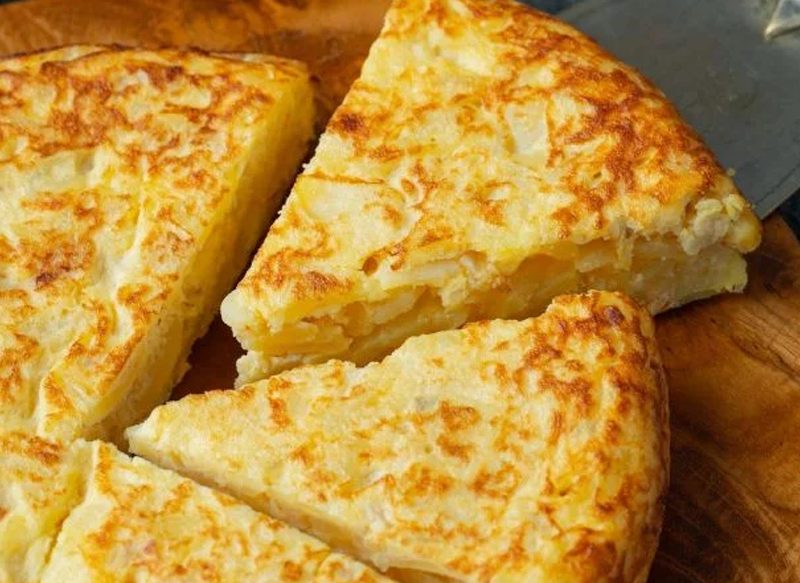 PREPARACIÓN DEL RELLENO PARA LA TORTILLA DE MERCADONA