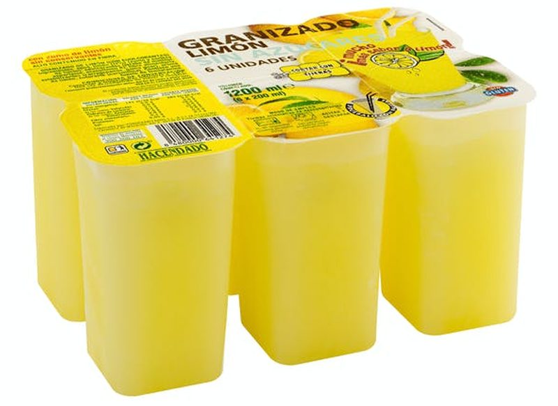 GRANIZADO DE LIMÓN DE MERCADONA