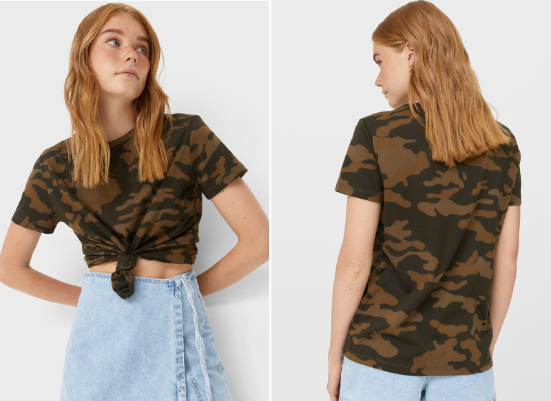 CAMISETA PRINT DE STRADIVARIUS