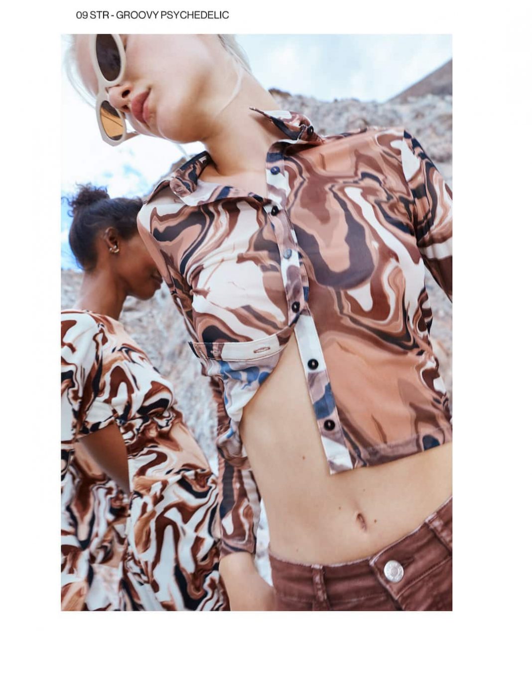 camisa tul stradivarius