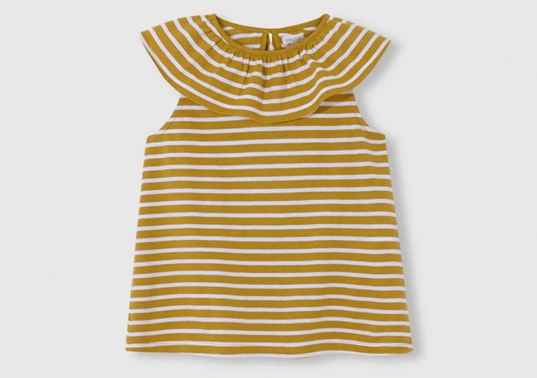 camiseta rayas niña