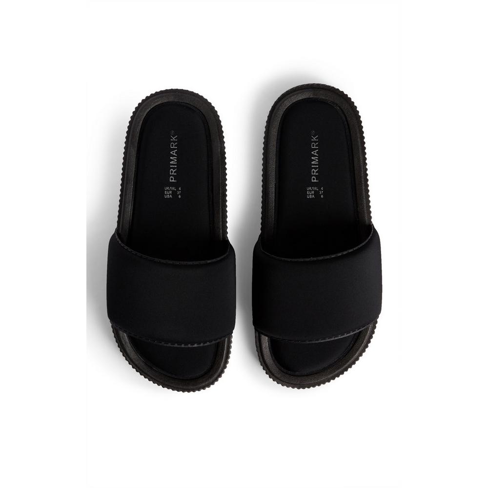 chanclas piscina negras