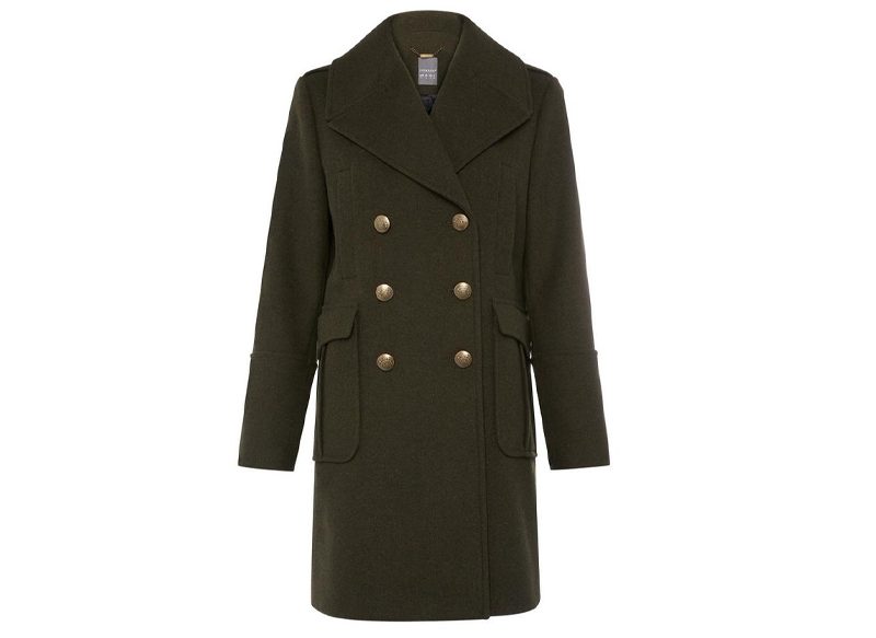 CHAQUETÓN MILITAR VERDE OSCURO DE PRIMARK