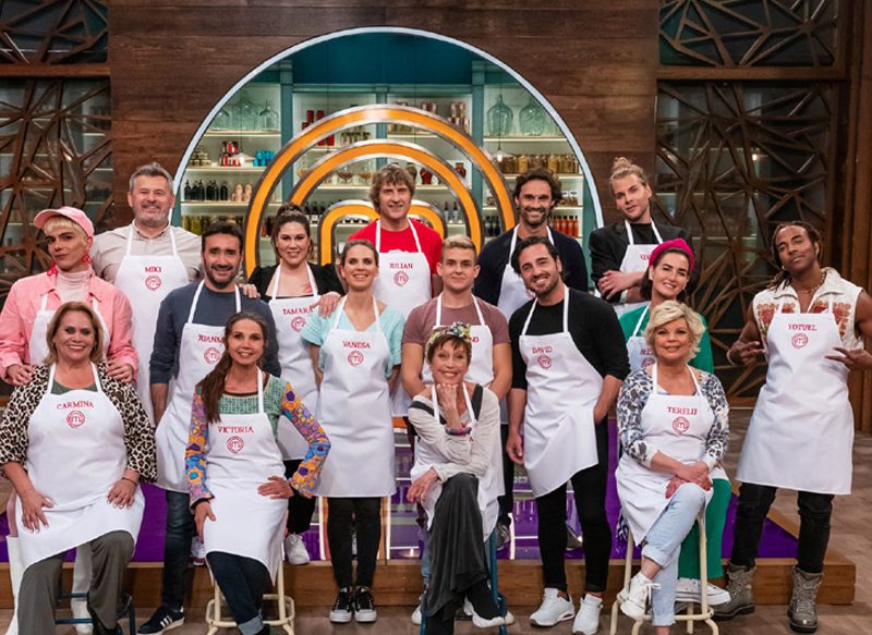 SEIS EDICIONES DE MASTERCHEF CELEBRITY