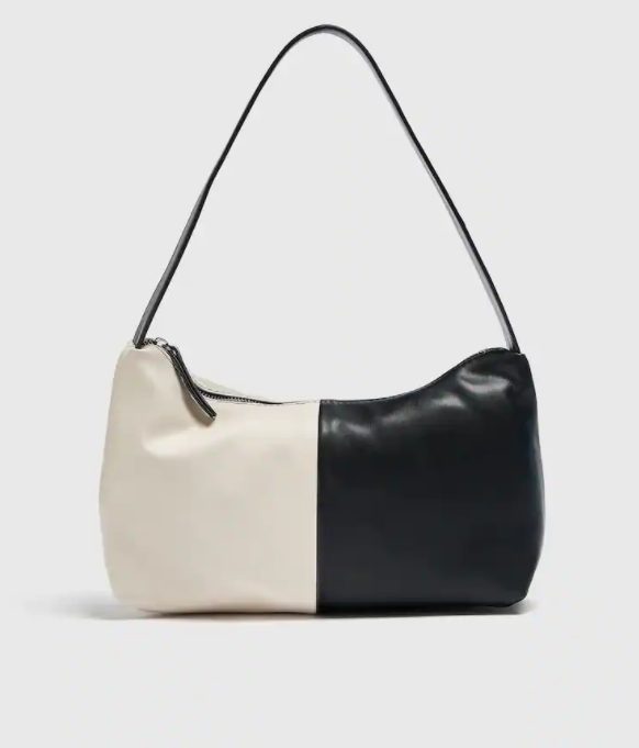 bolso bicolor