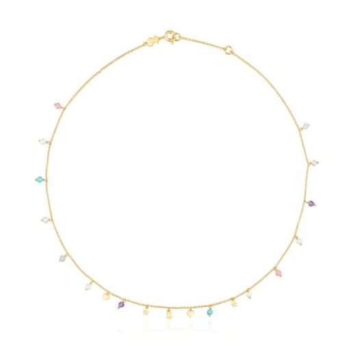 collar plata vermeil