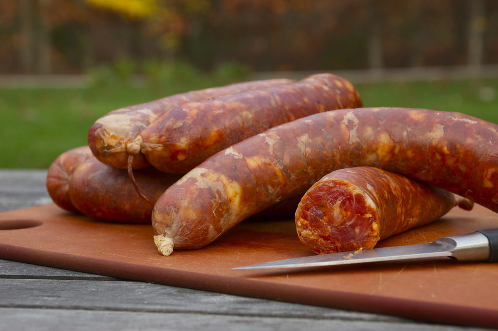 como hacer chorizo