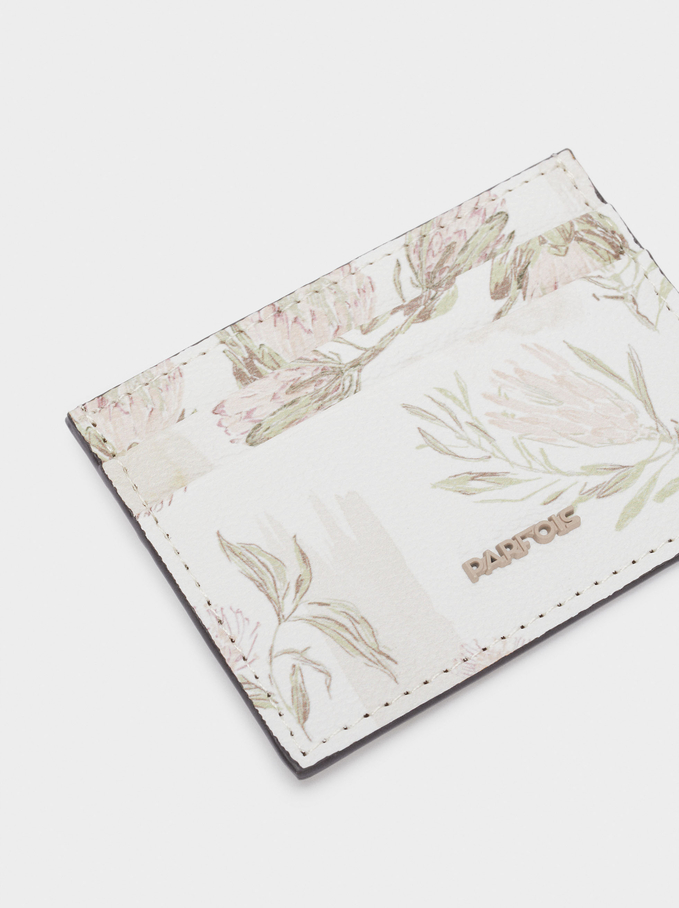 tarjetero floral parfois