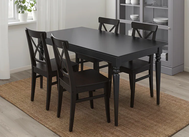 CONJUNTO DE COMEDOR INGATORP/INGOLF DE IKEA