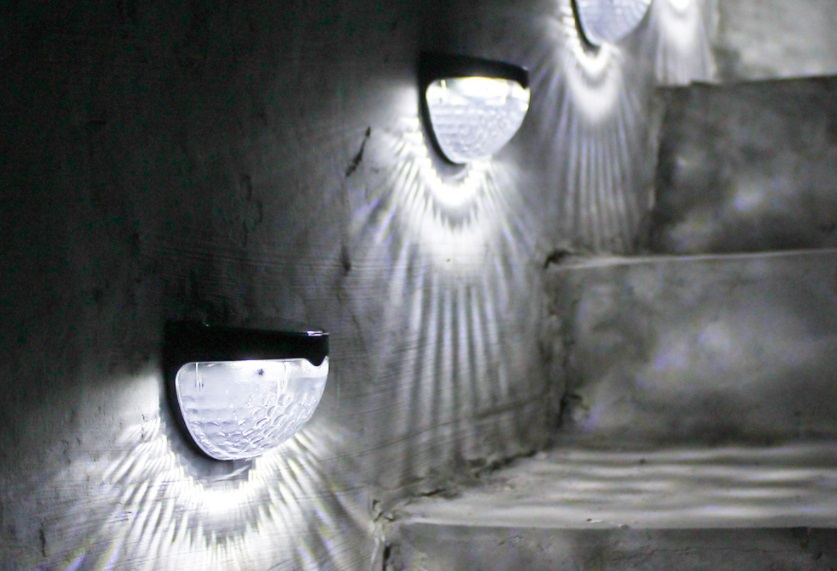 focos para escaleras