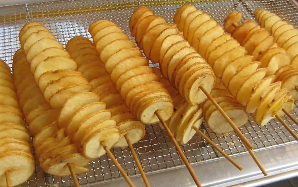 patatas espiral