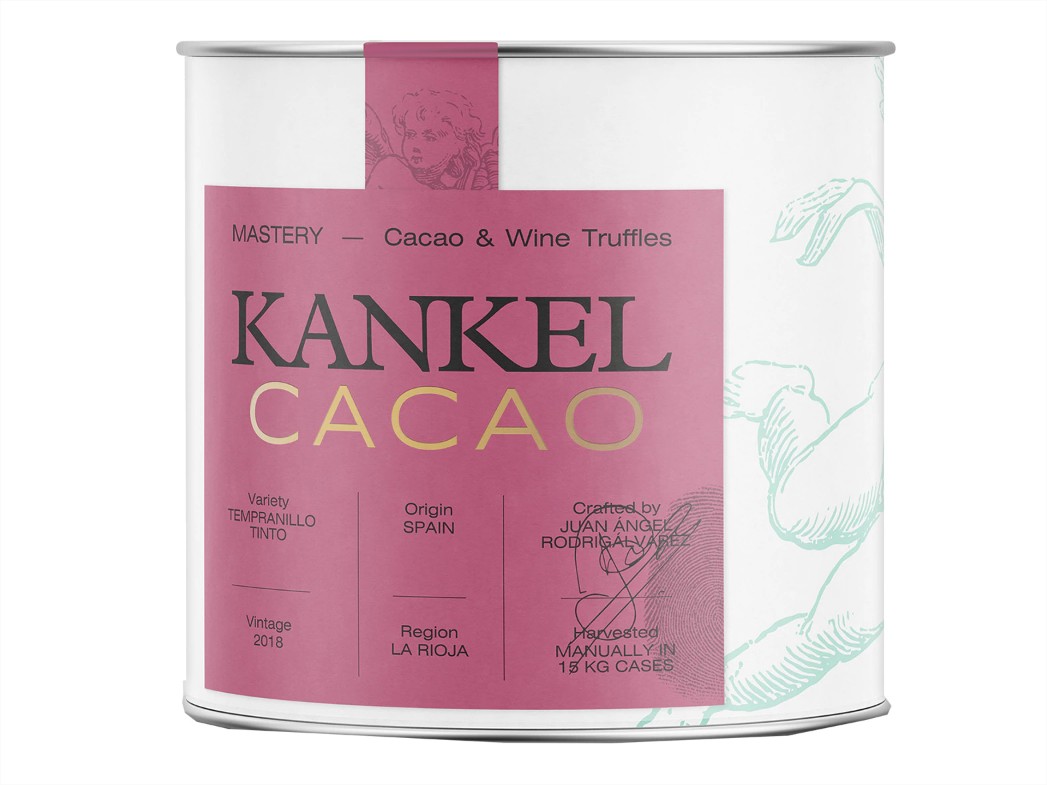 trufas vino tinto kankel