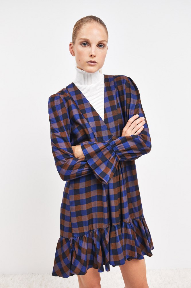 vestido cuadros sfera