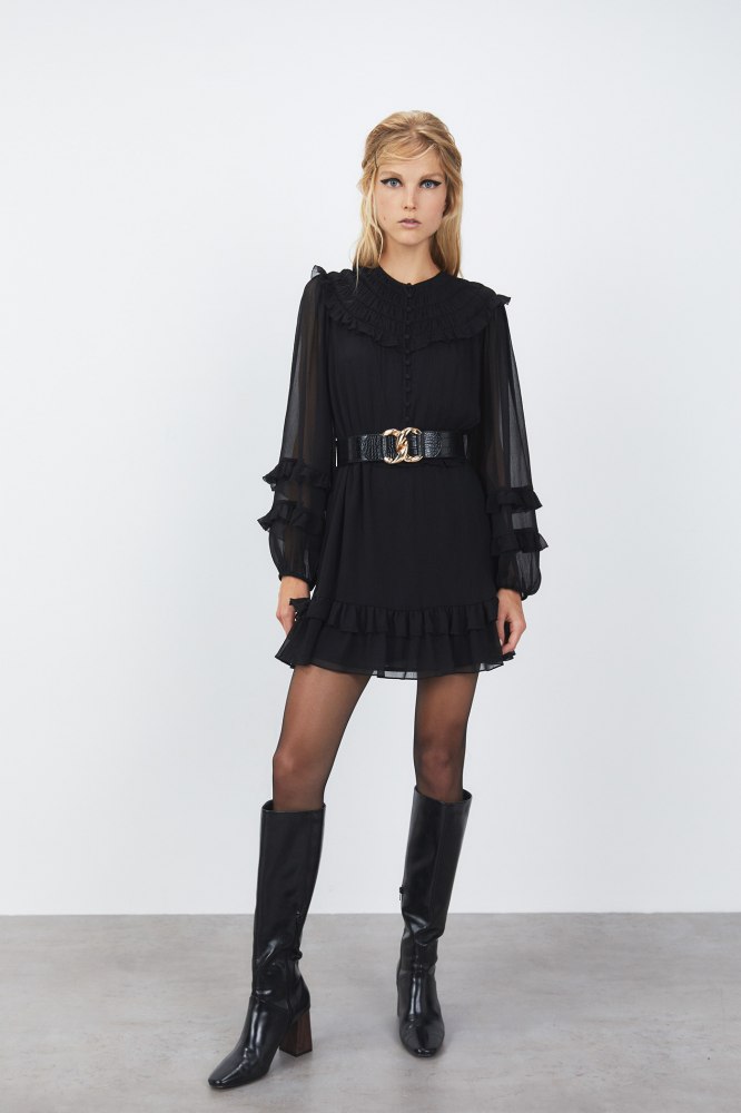 vestido pechera