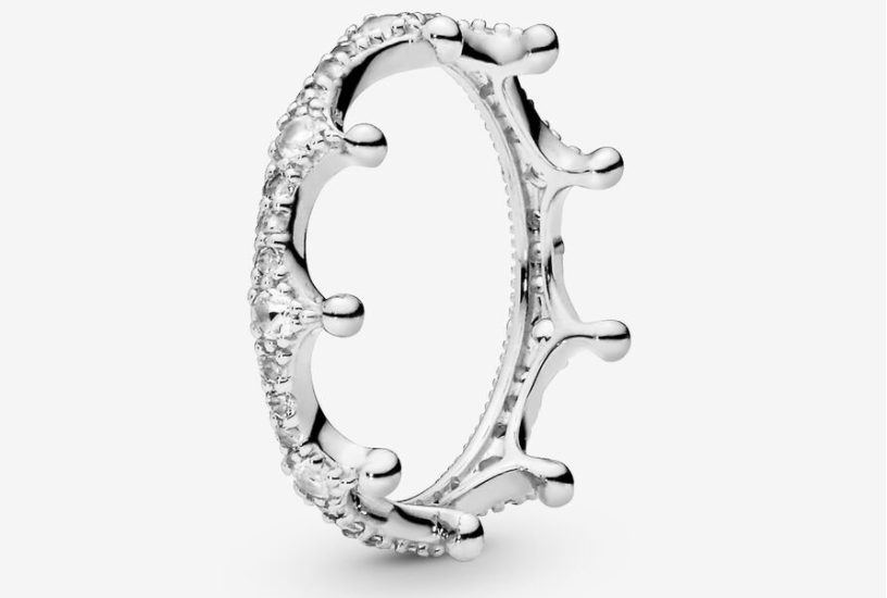 anillo corona encantada