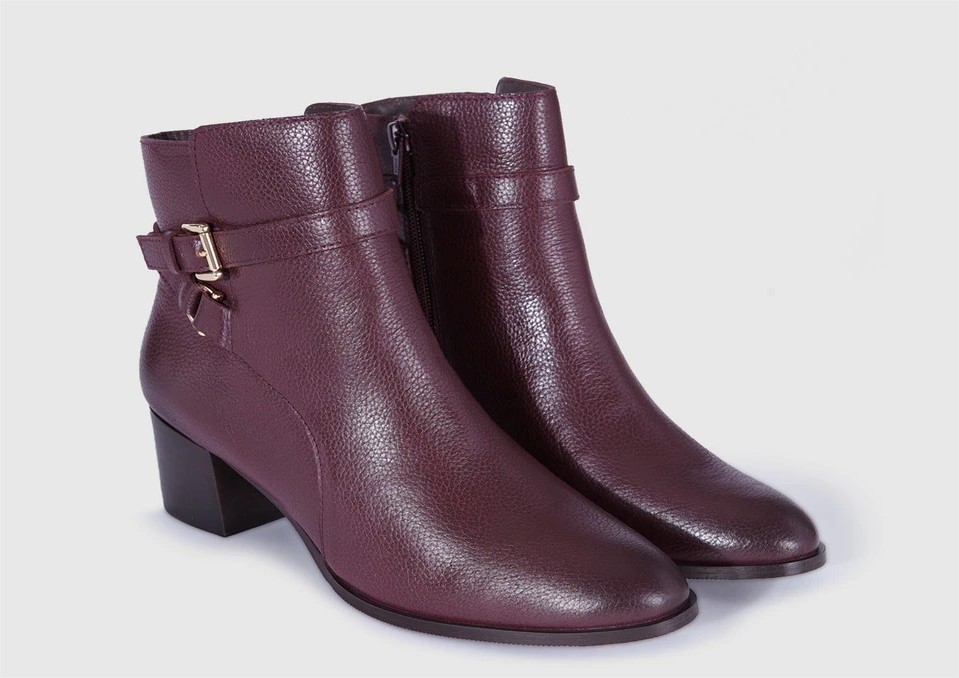 botines antea piel