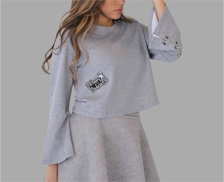 sudadera volantes starlite el corte ingles